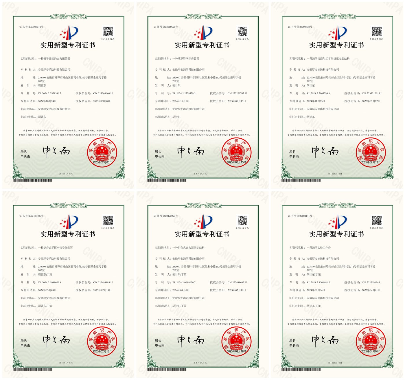 实用新型专利(6项)