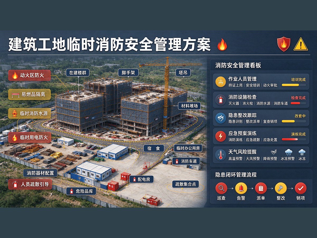 在建工地临时消防方案