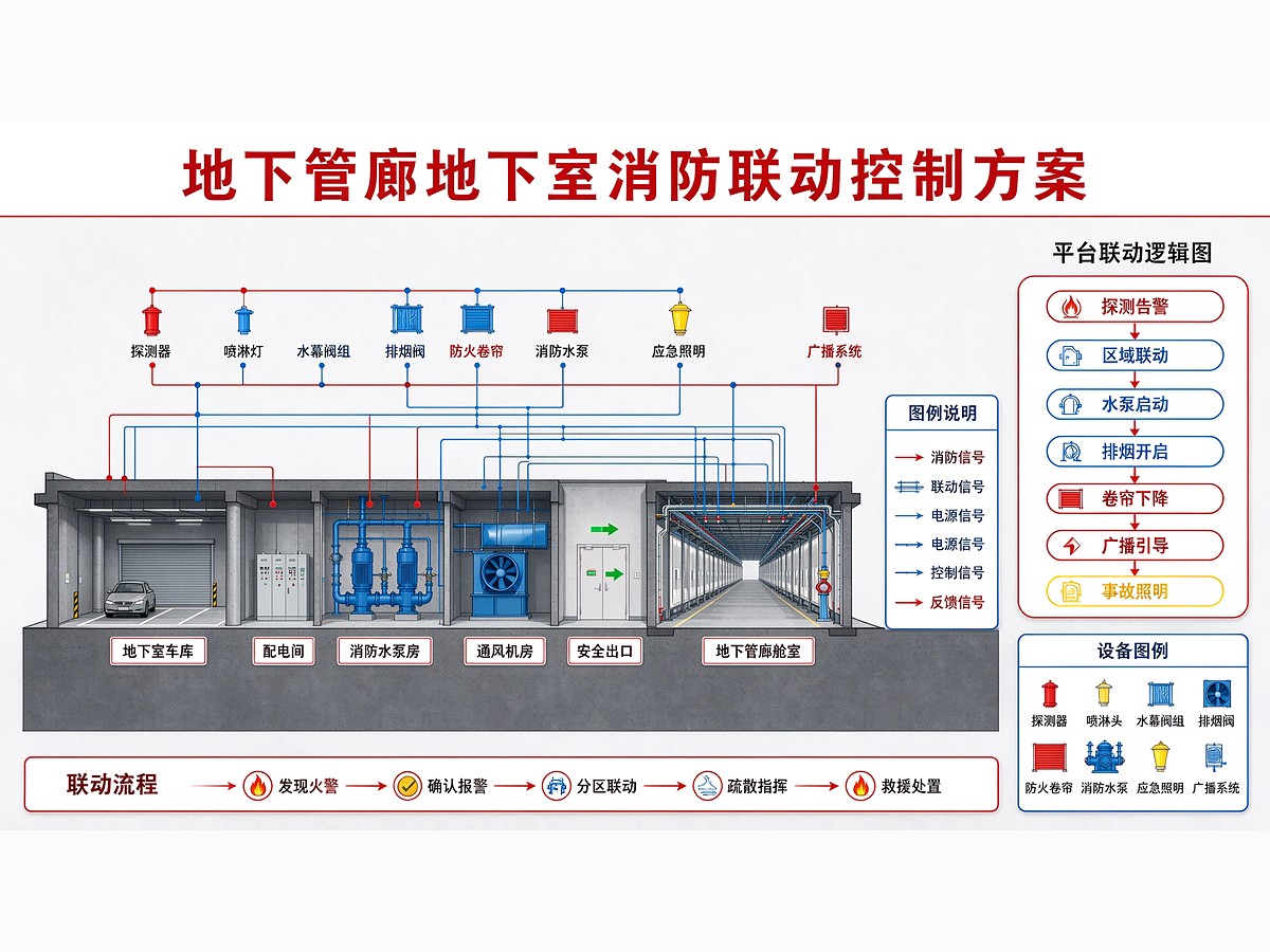 地下管廊地下车库方案